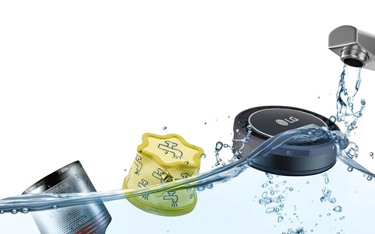 Choose a smart vacuum cleaner with a washable filter