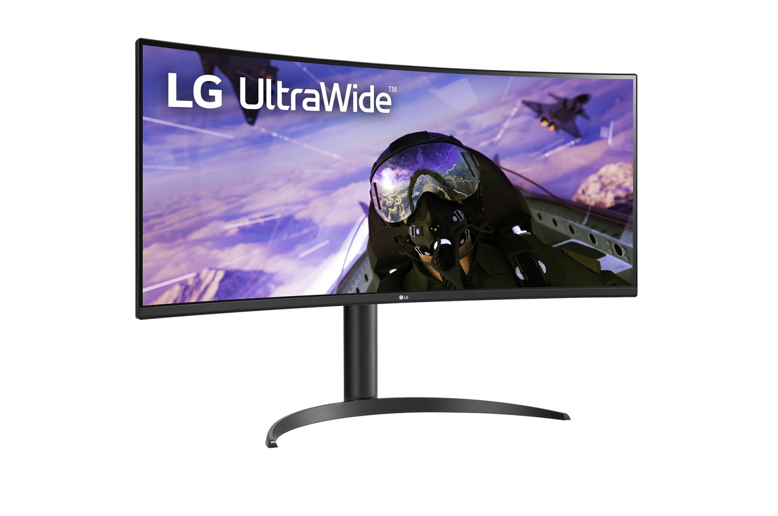 LG 34" 21:9 UltraWide™ QHD Curved Monitor, 34WP65C-B