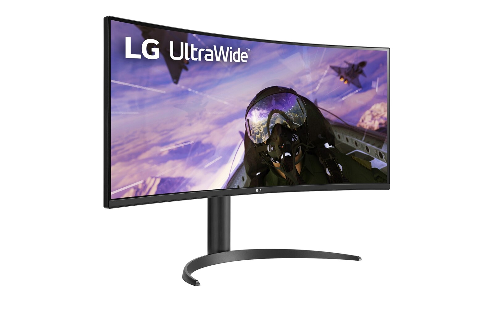 LG 34" 21:9 UltraWide™ QHD Curved Monitor, 34WP65C-B