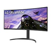 LG 34" 21:9 UltraWide™ QHD Curved Monitor, 34WP65C-B