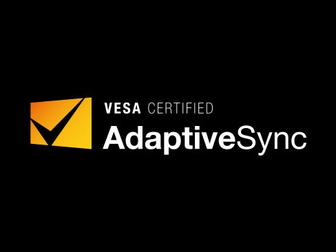 VESA certified AdaptiveSync Logo.	