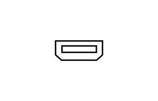 HDMI pictogram.