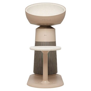 Front view of LG PuriCare™ AeroCatTower Air Purifier  -  (AF25CATM.AHK)