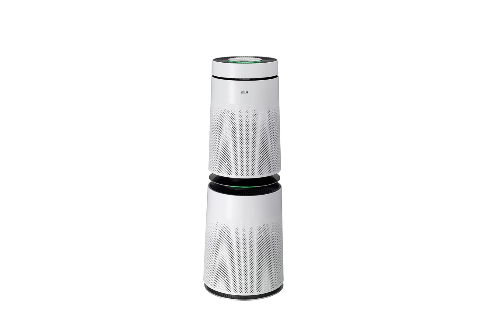 LG PuriCare™ 360° Air Purifier Dual version (H13 HEPA, with Clean Booster), AS10GDWH0