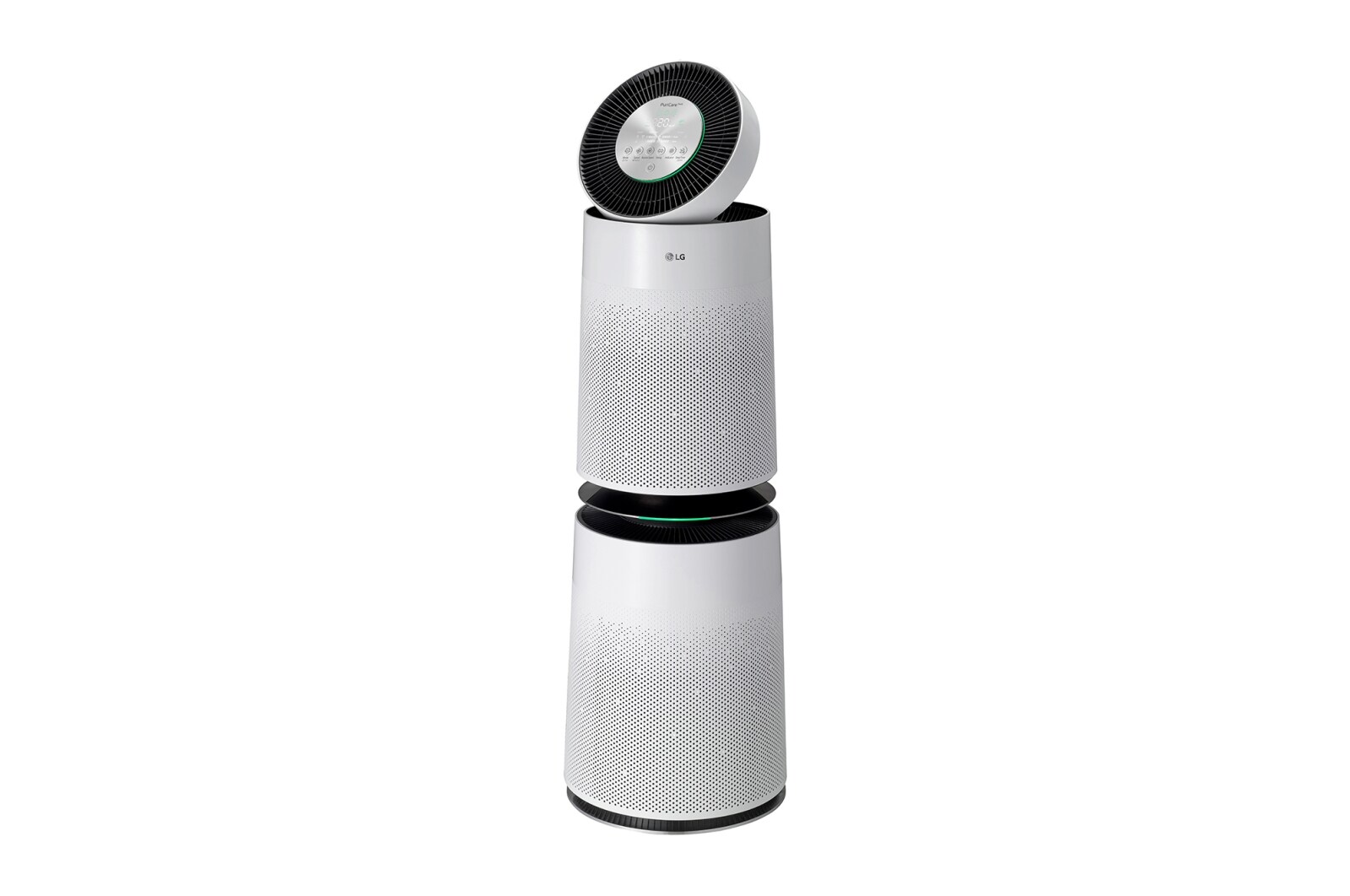 LG PuriCare™ 360° Air Purifier Dual version (H13 HEPA, with Clean Booster), AS10GDWH0