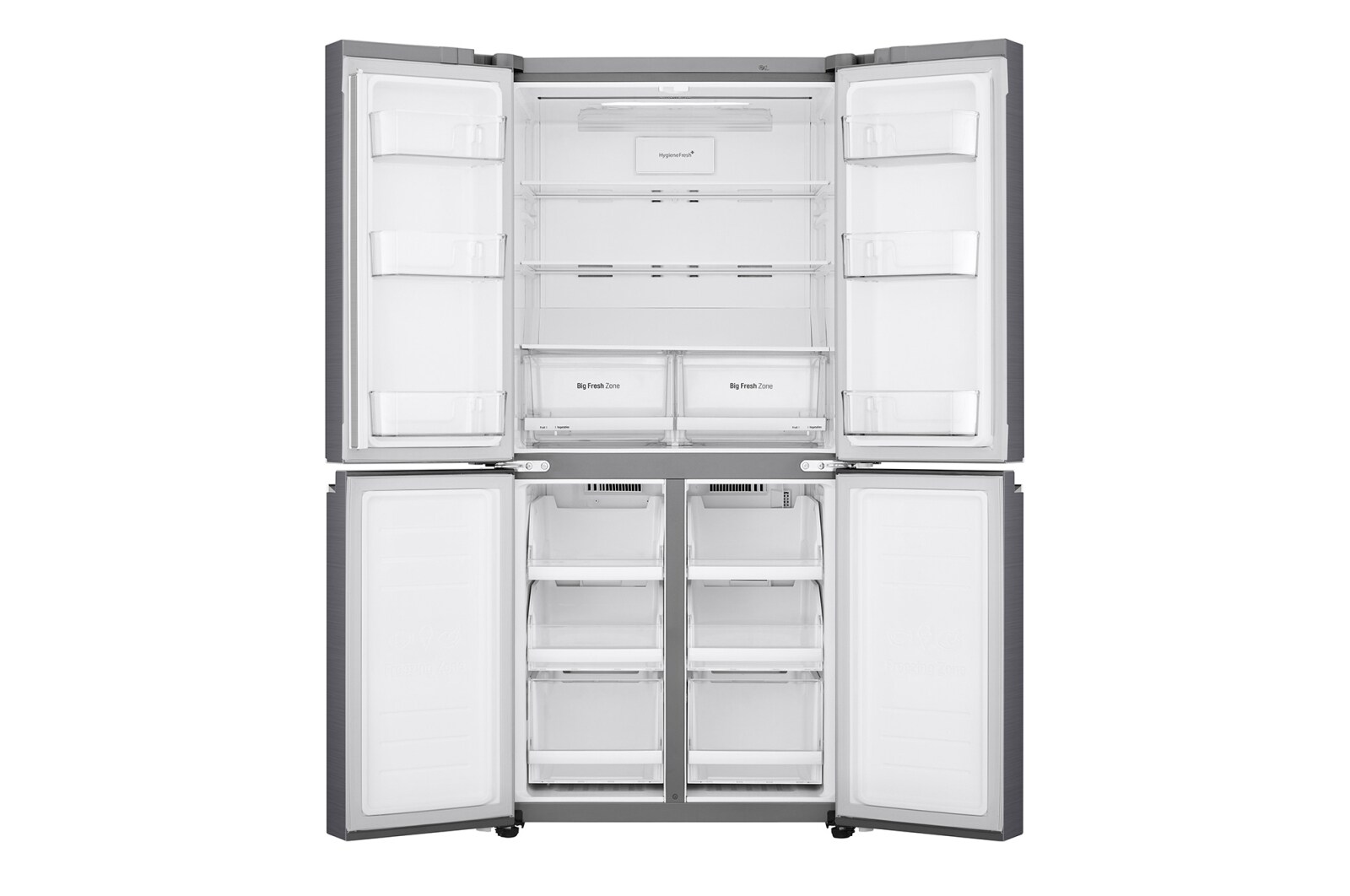 LG 464L Slim French Door Fridge with Inverter Linear Compressor, F522S11