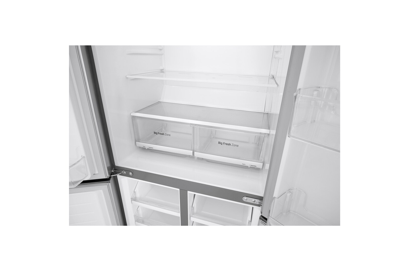 LG 464L Slim French Door Fridge with Inverter Linear Compressor, F522S11