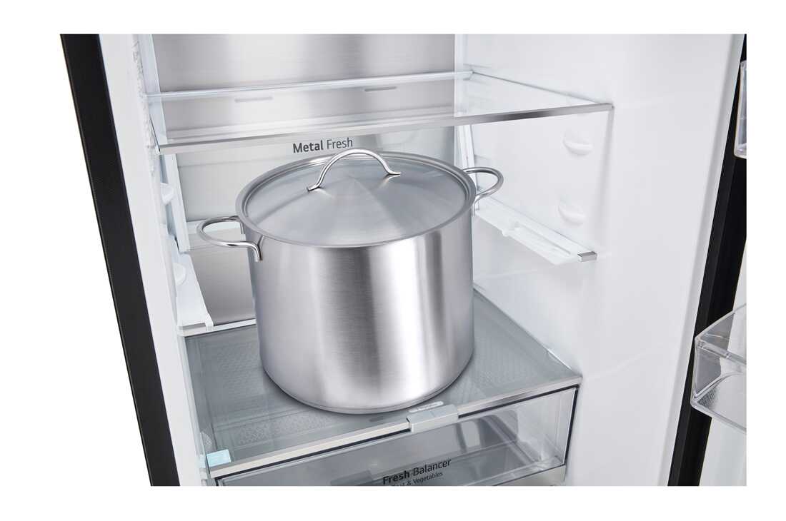 LG 344L Bottom Freezer Refrigerator - M342BE17, M342BE17