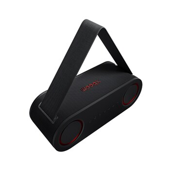 front view of xboom Bounce with handle