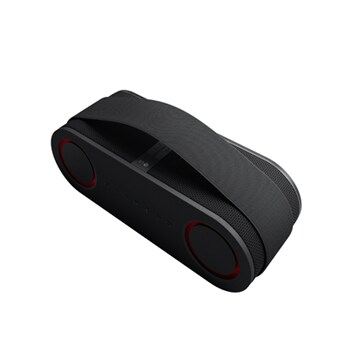 rear view of xboom Bounce with handle