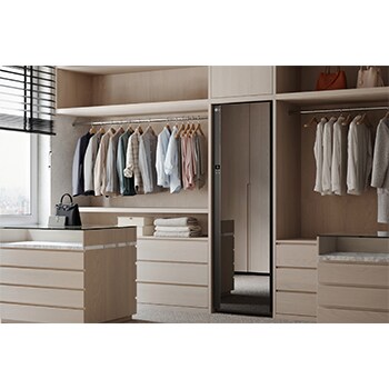 with clothes