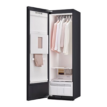 Left side open with clothes