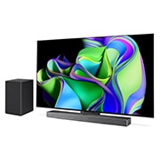 LG 65" LG OLED evo C3 4K Smart TV, OLED65C3PCA