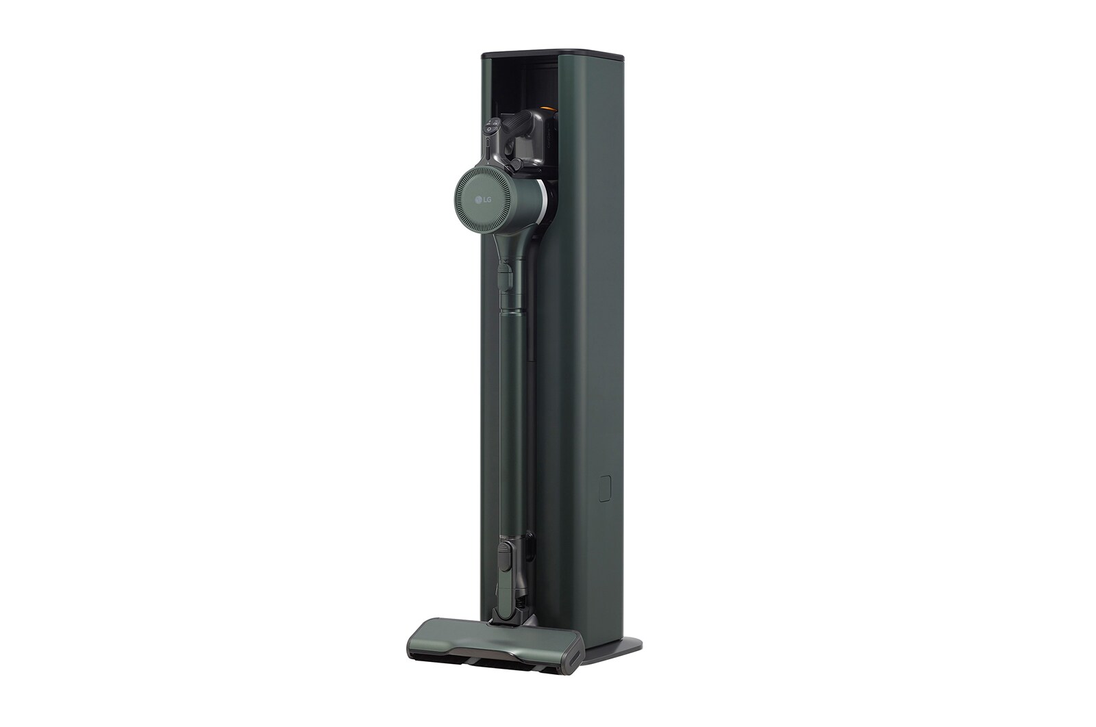 LG Objet Collection | LG CordZero™ A9TS with All-in-One Tower™ (Made in Korea, Nature Green), A9T-STEAM
