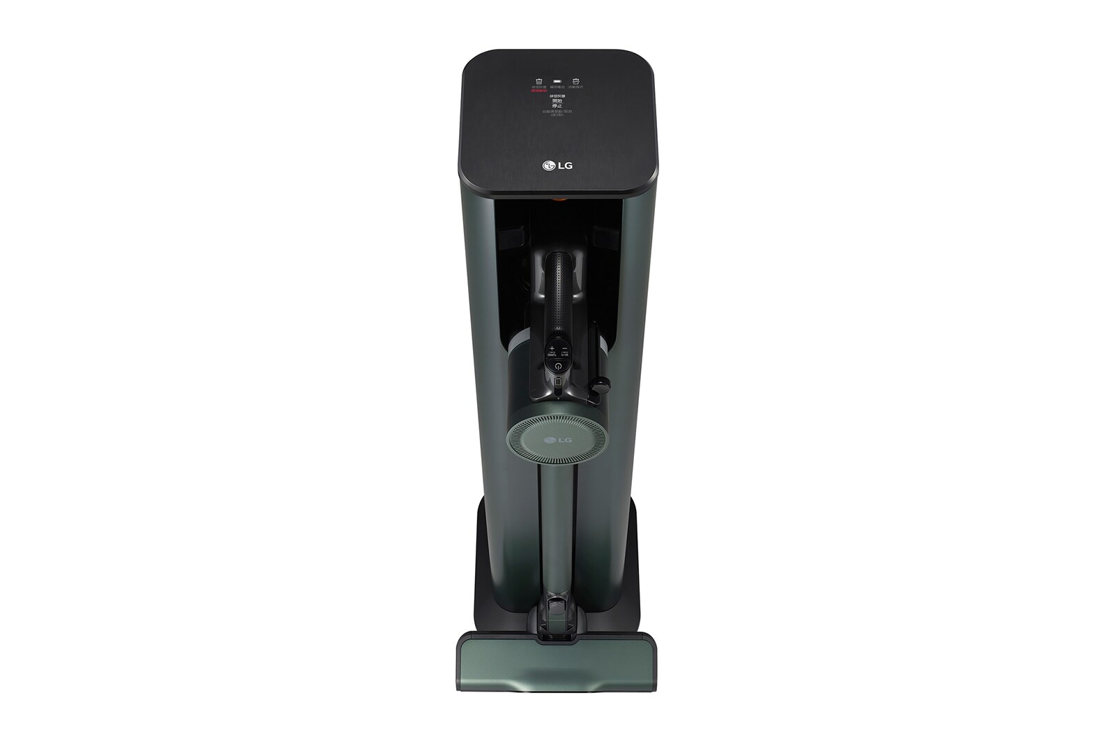 LG Objet Collection | LG CordZero™ A9TS with All-in-One Tower™ (Made in Korea, Nature Green), A9T-STEAM