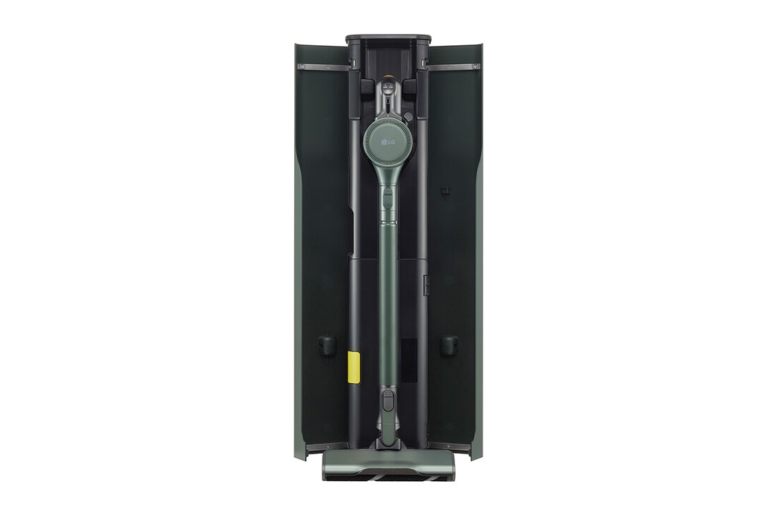 LG Objet Collection | LG CordZero™ A9TS with All-in-One Tower™ (Made in Korea, Nature Green), A9T-STEAM