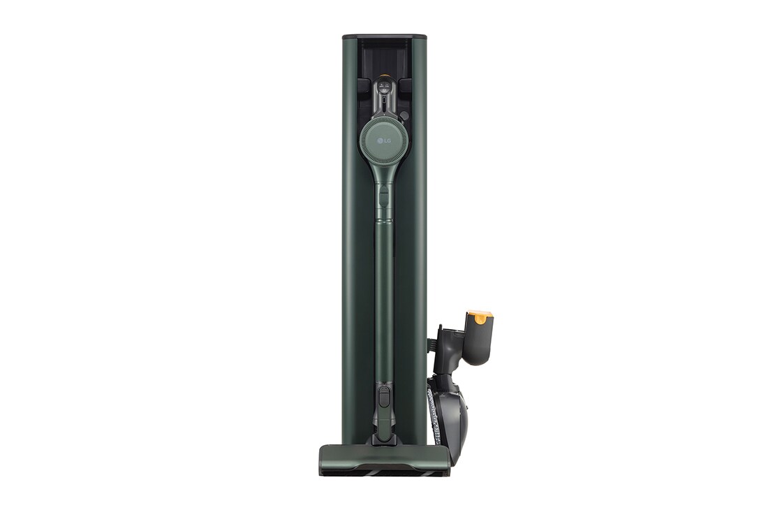 LG Objet Collection | LG CordZero™ A9TS with All-in-One Tower™ (Made in Korea, Nature Green), A9T-STEAM