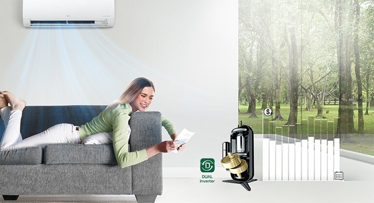 LG's DUAL Inverter Compressor