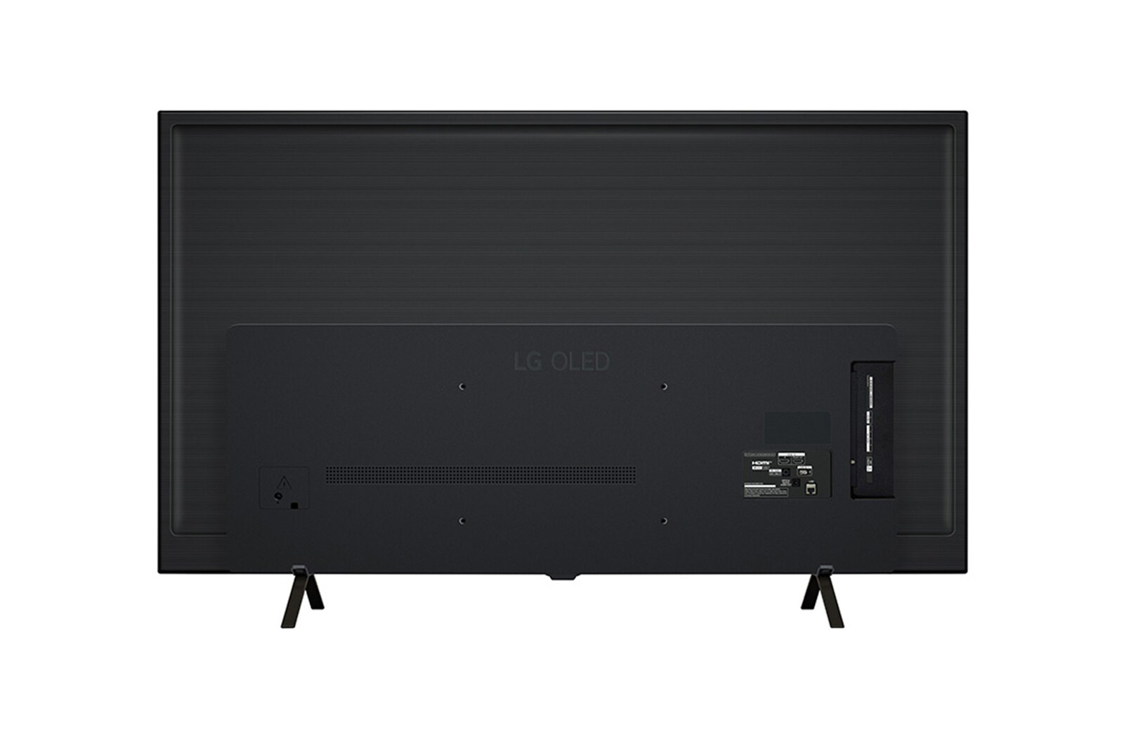 Rear view of LG OLED TV, OLED B4E
