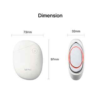 Image for dimension of LG Pra.L Skin Booster