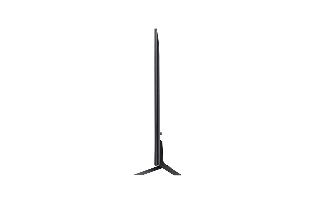 Side view of LG UHD TV, UT90