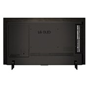 Rear view of LG OLED evo TV, OLED C4