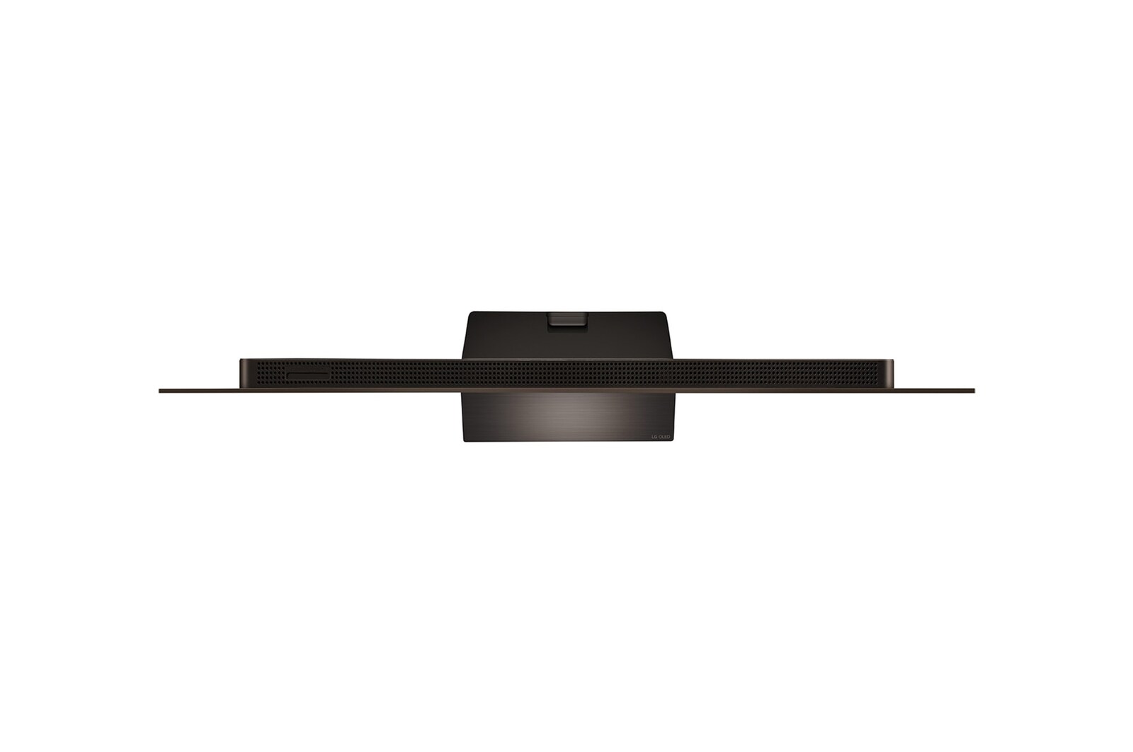 Aerial view of LG OLED evo TV, OLED C4