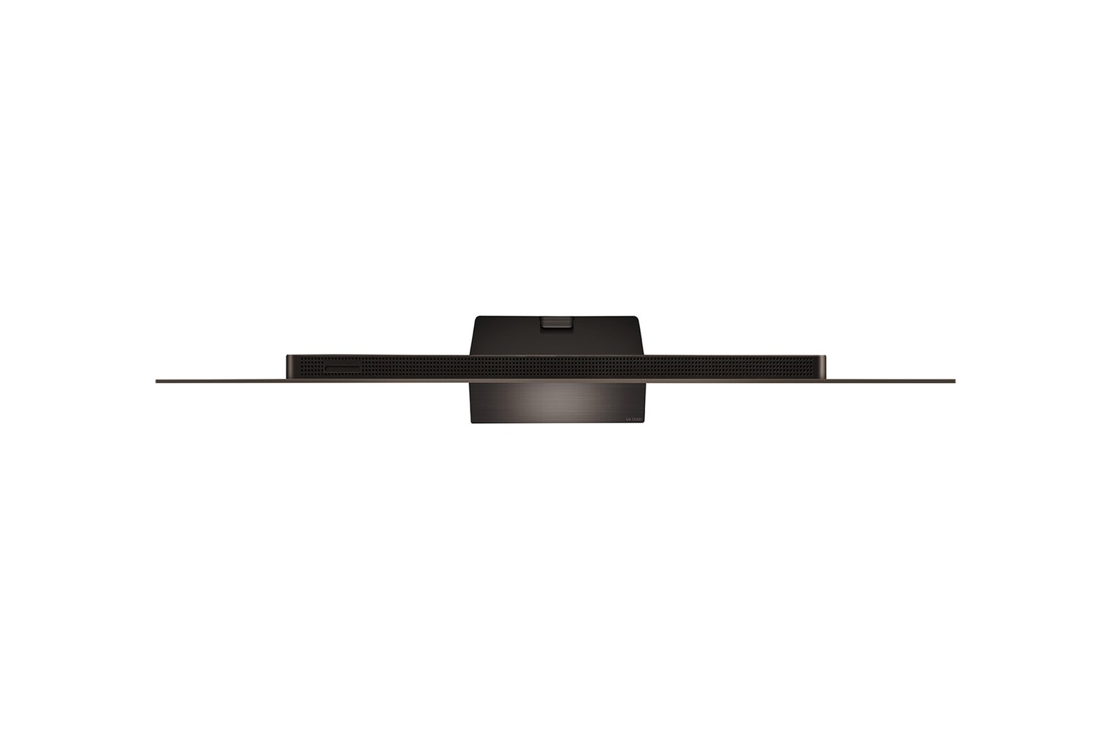 Aerial view of LG OLED evo TV, OLED C4
