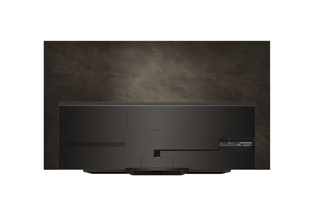 Rear view of LG OLED evo TV, OLED C4