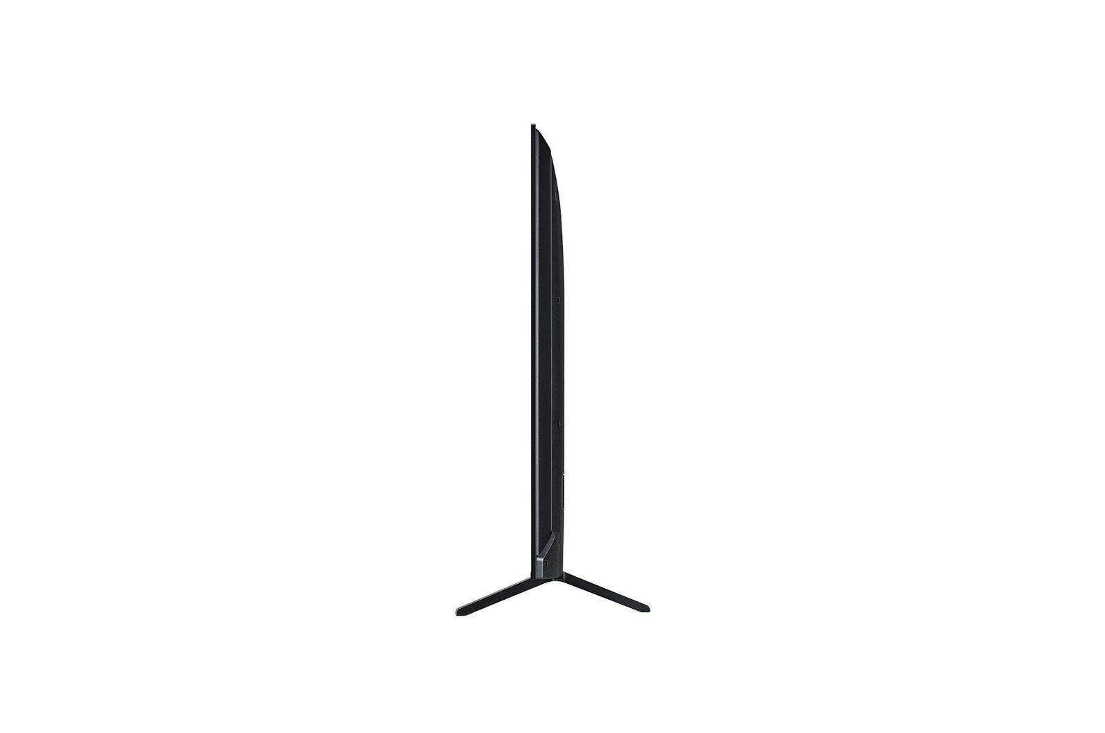 Left-facing side view of LG QNED evo QNED92 TV.