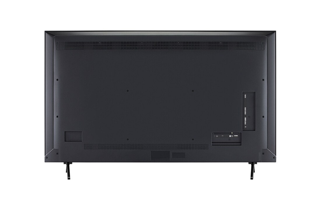 Rear view of LG QNED evo QNED92 TV.