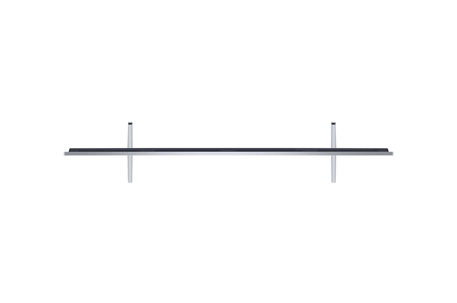 Rear view of LG OLED M4 on the stand