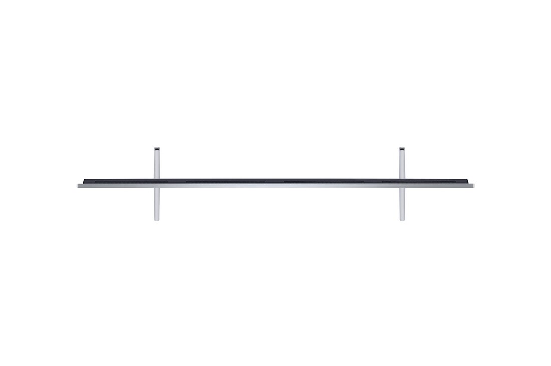 Rear view of LG OLED M4 on the stand