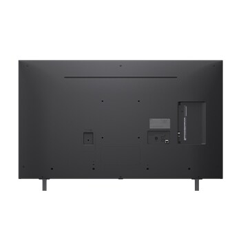 Rear view of LG NanoCell NANO80 TV.