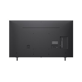 Rear view of LG NanoCell NANO80 TV.