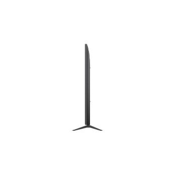 Left-facing side view of LG NanoCell NANO80 TV.