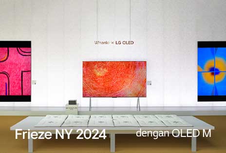 Karya seni yang digambarkan pada OLED M.