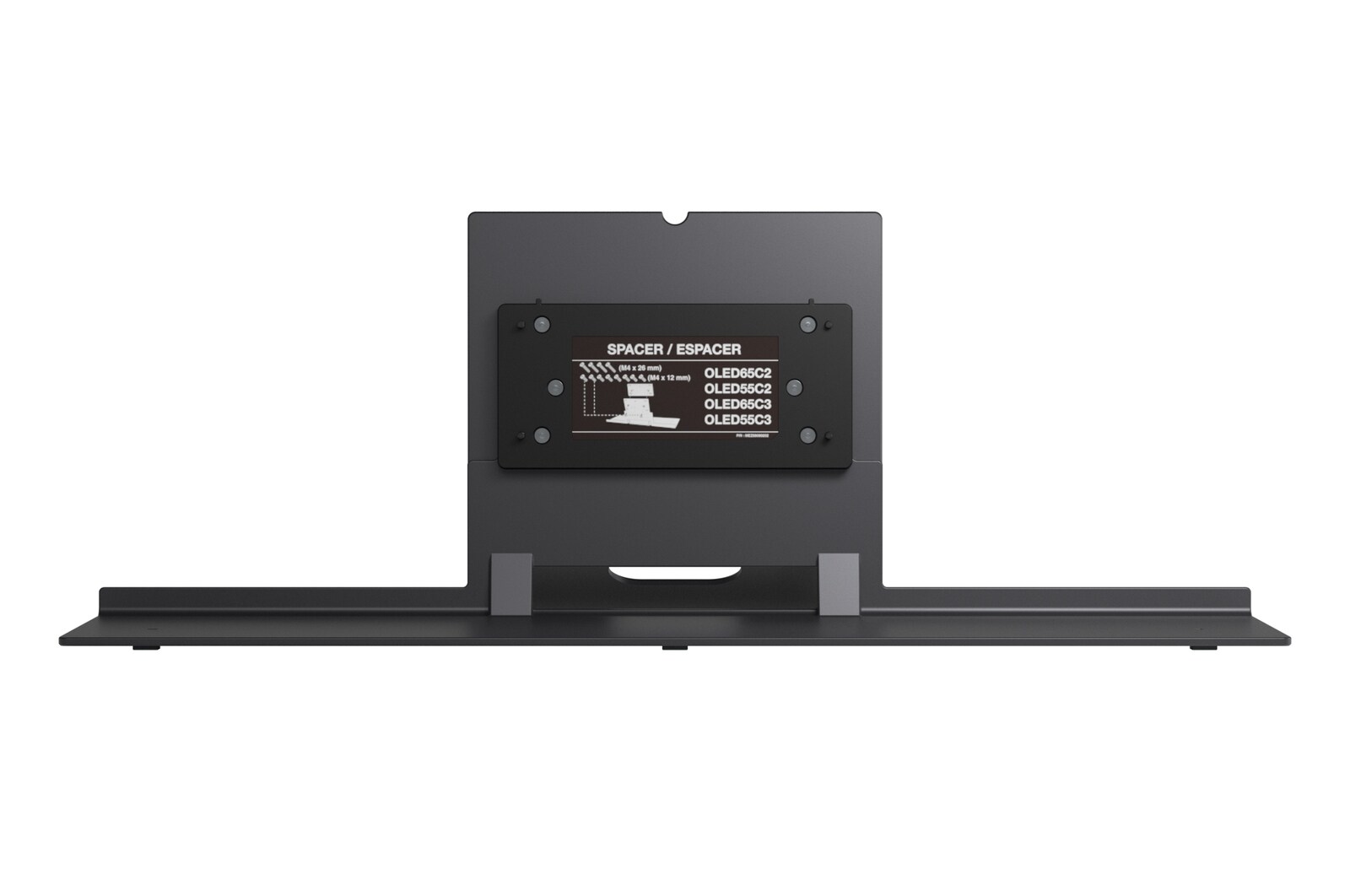 Front angle view of WOW Bracket