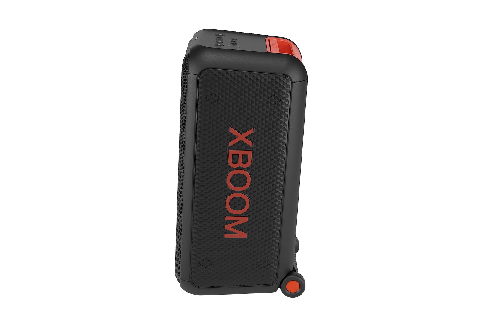 Front view of left side. XBOOM logo is attatched. 