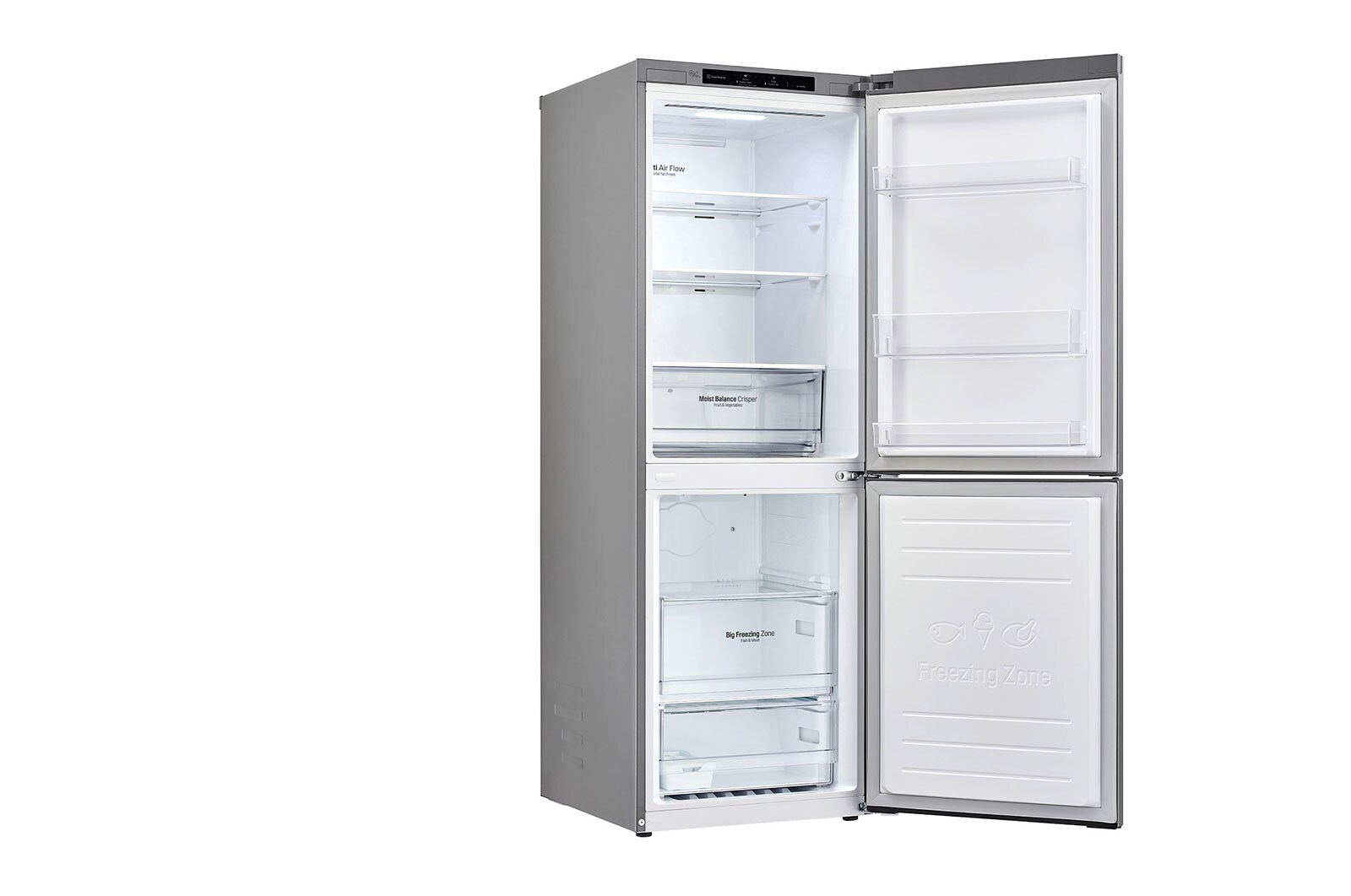 LG 335L / 306L Kulkas Bottom Freezer, GC-B369NLRM