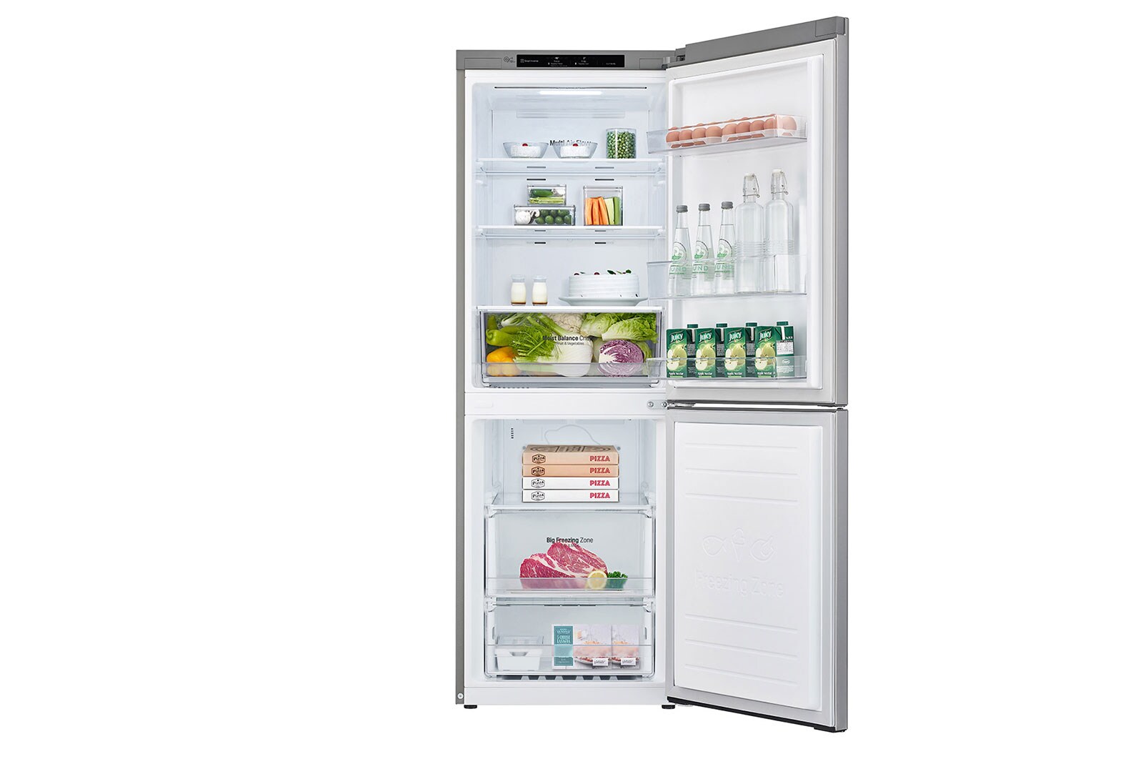 LG 335L / 306L Kulkas Bottom Freezer, GC-B369NLRM