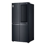 LG Kulkas Multi Door 595L gross / 458L nett Ramping dengan Inverter Linear Compressor, ThinQ™ dengan WiFi - Hitam Matte, GC-Q22FTQKL