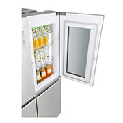 LG Kulkas Side by Side 687L gross /626L nett InstaView™ Door-in-Door® Inverter Linear Compressor dan ThinQ™ dengan WiFi, GC-Q247CSBV