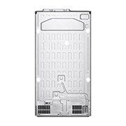 LG 694L / 647L Kulkas InstaView™ Side by Side, GC-Q257CSFW