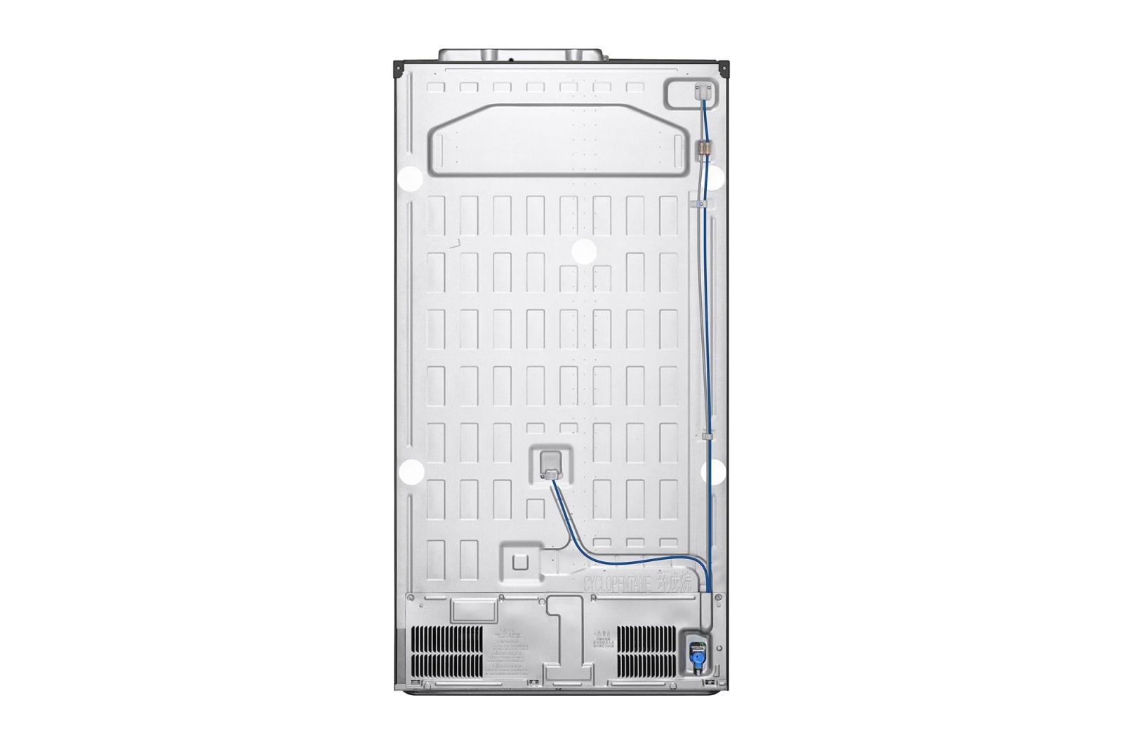 LG 674L / 617L Kulkas InstaView™ Side by Side, GC-X257CQEW