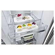 LG Kulkas InstaView Door-in-Door™ Terbaru Net 617L / Gross 674L dengan UVnano™ dan ThinQ™, GC-X257CSES