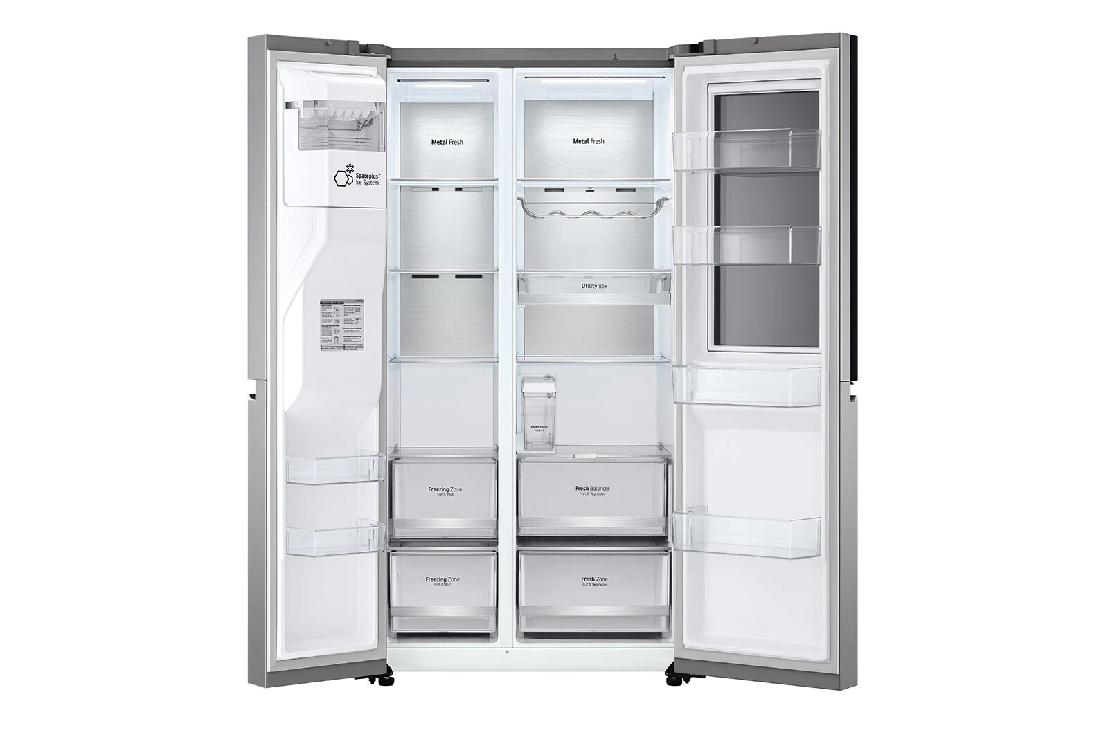 LG Kulkas InstaView Door-in-Door™ Terbaru Net 617L / Gross 674L dengan UVnano™ dan ThinQ™, GC-X257CSES