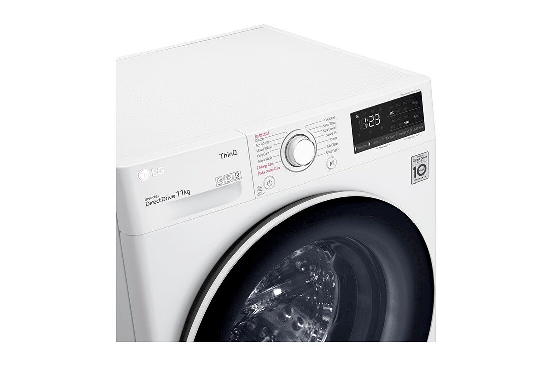 LG 11kg Front Loading Mesin Cuci AI DD™, FV1411S5WN