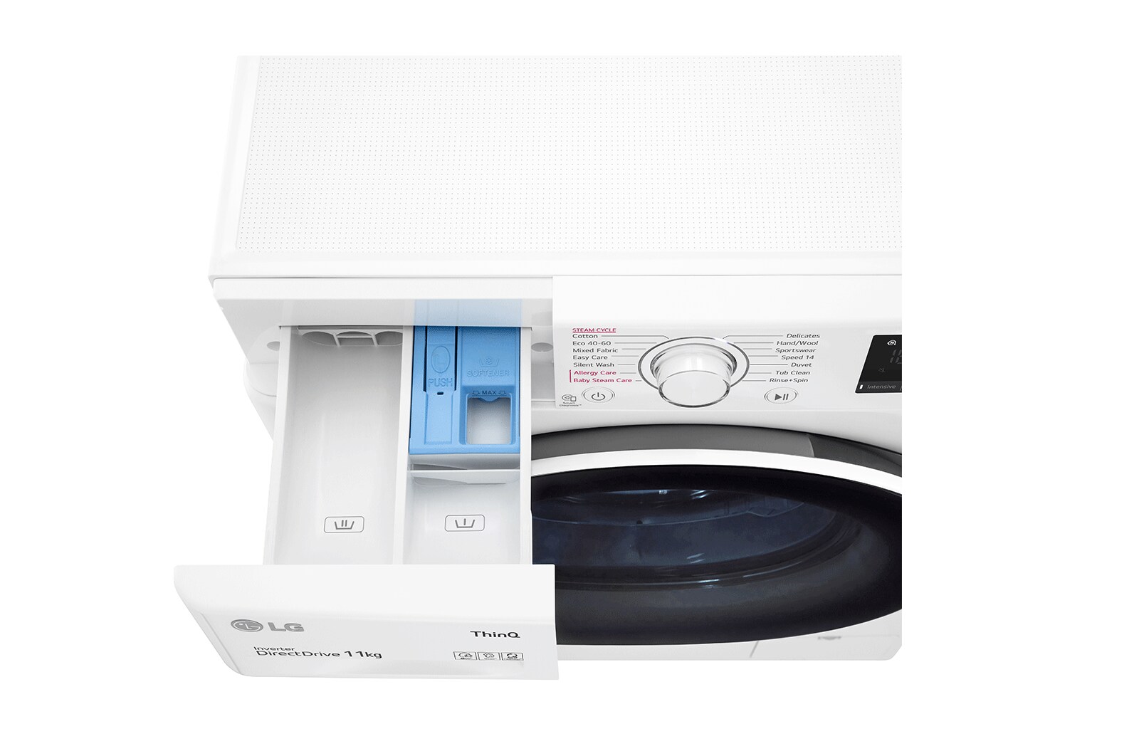 LG 11kg Front Loading Mesin Cuci AI DD™, FV1411S5WN