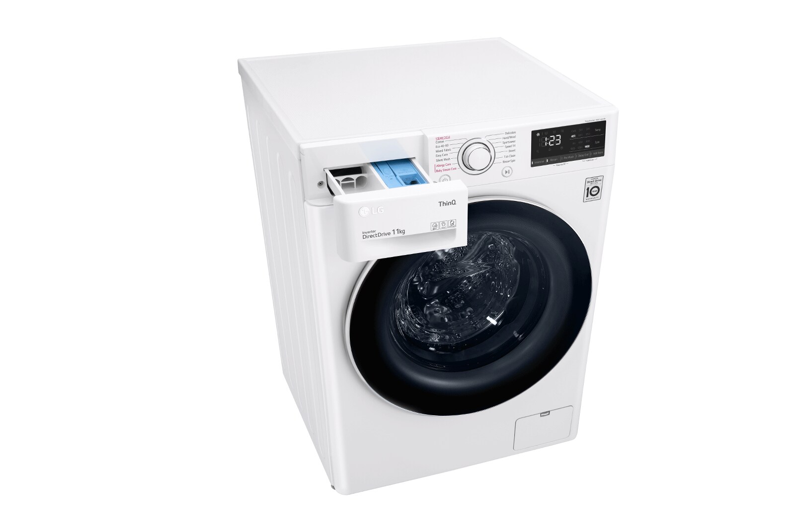 LG 11kg Front Loading Mesin Cuci AI DD™, FV1411S5WN